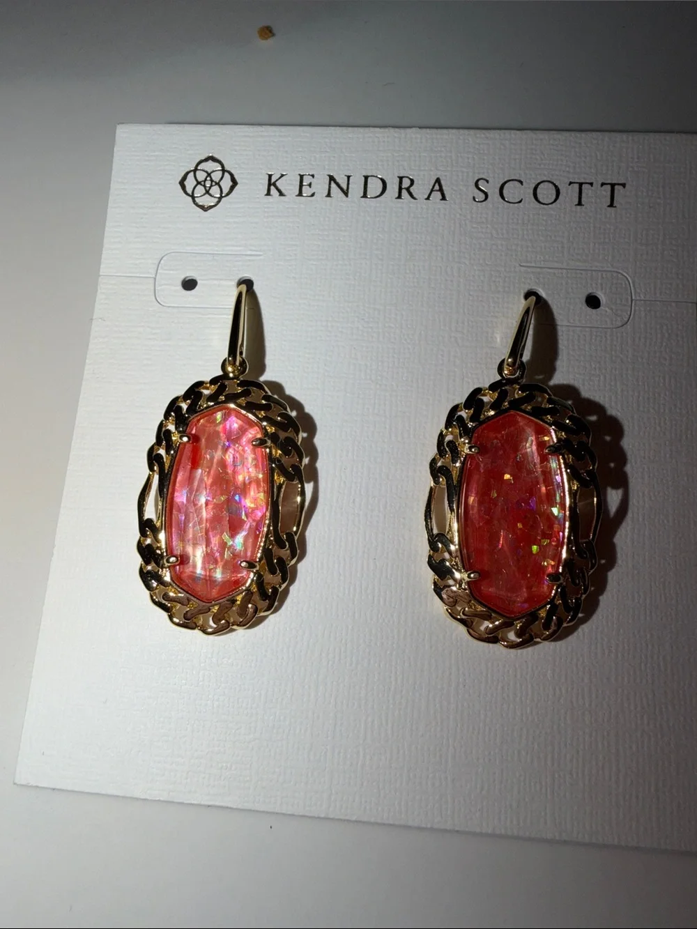 Kendra Scott gold framed